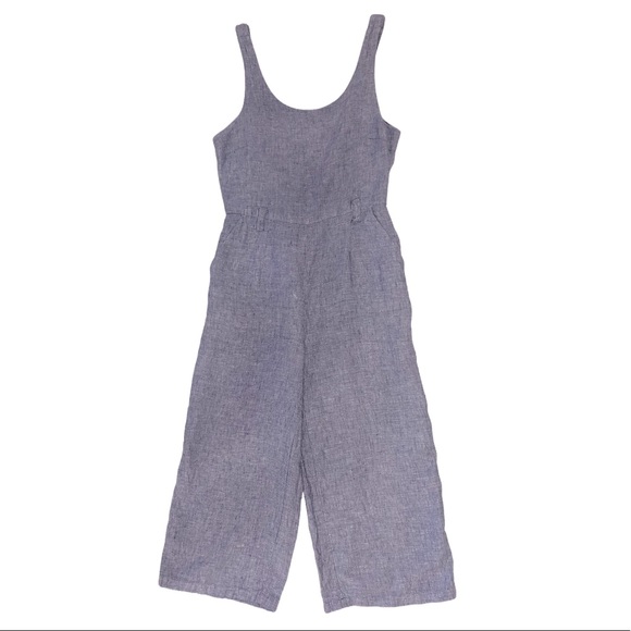 Linen Chambray Jumpsuit - Picture 10 of 10